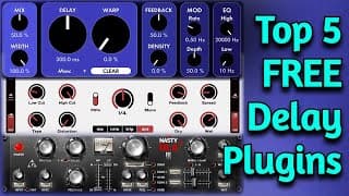 Top 5 FREE Delay VST Plugins That Sound Like The Pros In 2024 ...